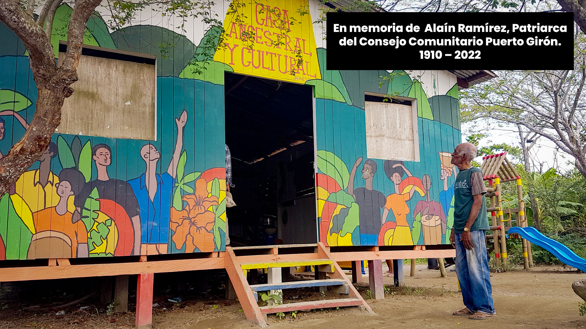 Alain - Líder comunitario beneficiado por Puerto Antioquia
